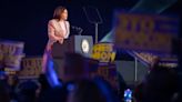 Courting working class voters, Kamala Harris campaigns for Biden at SEIU convention in Philly