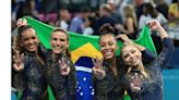 Perfil do Flamengo corta Júlia Soares de foto em homenagem à conquista do bronze em Paris-2024