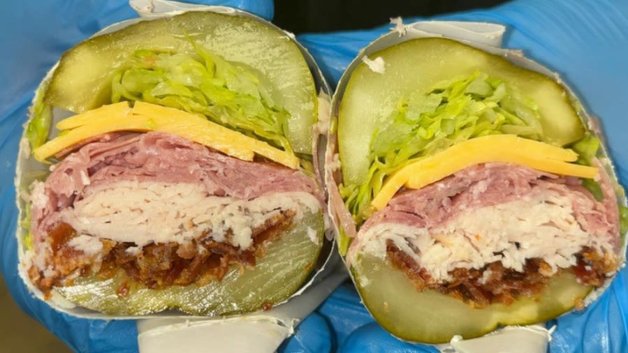 A pickle sandwich from a New York deli is going viral on TikTok. Why?