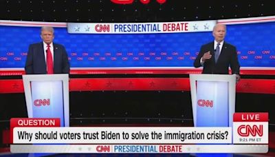 “I don’t think he knows what he said either”: Trump after Biden stutters at CNN debate.