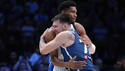 Giannis Antetokounmpo, Greece beat Luka Doncic, Slovenia to advance to Olympic qualifying final