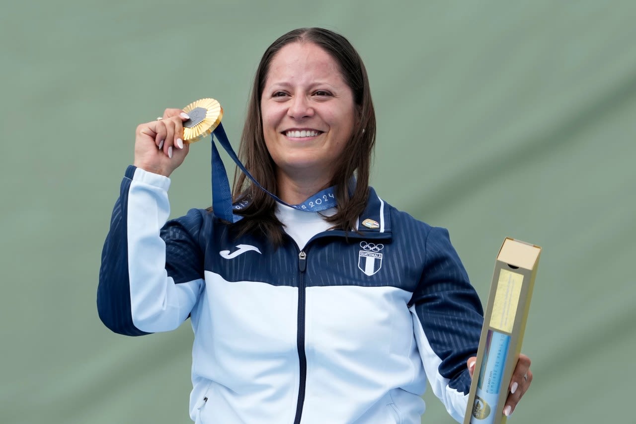 Gymnast-turned-shooter Adriana Ruano wins Guatemala’s first Olympic gold