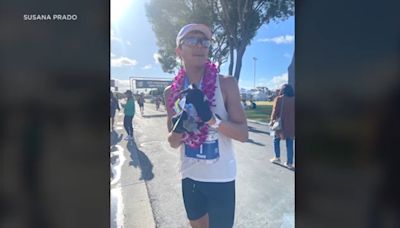 OC Marathon men's winner disqualified for taking water from family during race