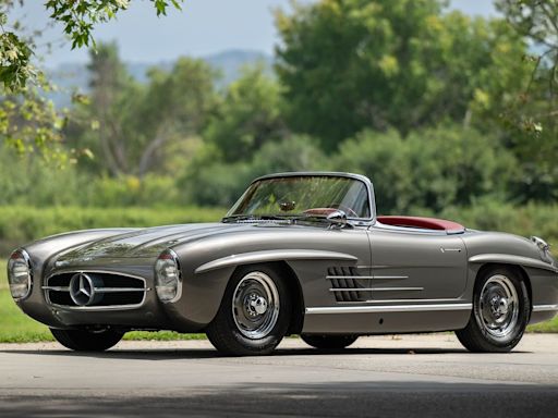 1957 Mercedes-Benz 300 SL Roadster From Broad Arrow Auctions