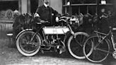 Riders retrace world’s first motorcycle race along Northern Ireland’s roads