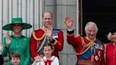 Catherine, Princess of Wales, is expected on the Buckingham Palace balcony after Trooping the Colour