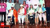 Senior journalists felicitated in Belagavi | Hubballi News - Times of India