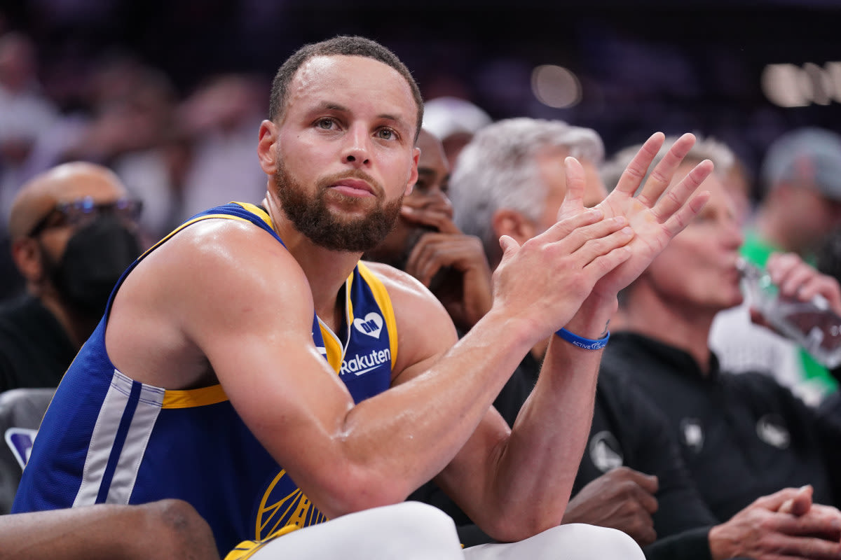 Stephen Curry Reacts To Bronny James Teaming Up With LeBron James On Lakers