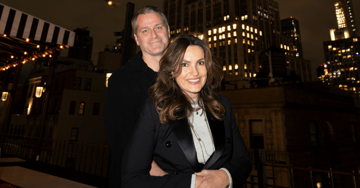 Mariska Hargitay Shimmers in Silver Form-Fitting Dress on Date Night With Peter Hermann