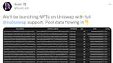 Uniswap To Integrate Sudoswap To Access Deeper NFT Liquidity