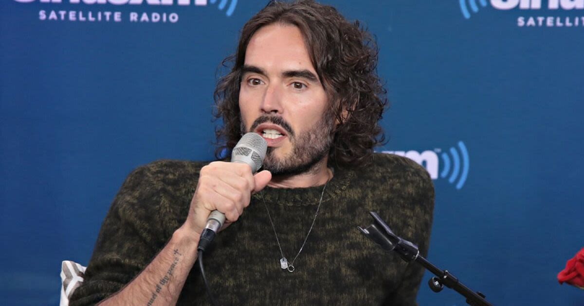 Russell Brand weighs in on Trump v Biden as he issues stern 'freedom' warning