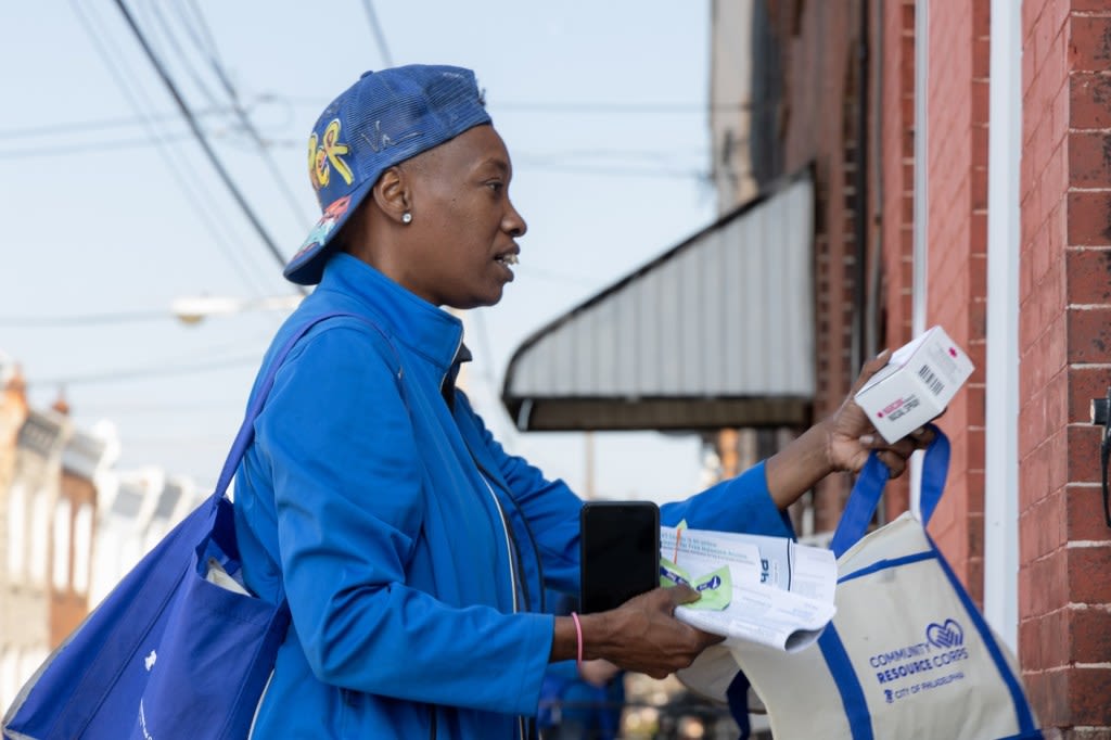 To stop fentanyl deaths in Philadelphia, knocking on doors and handing out overdose kits