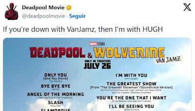 "Deadpool y Wolverine": Lanzan la banda sonora oficial