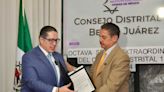 Luis Mendoza recibe constancia como alcalde en Benito Juárez