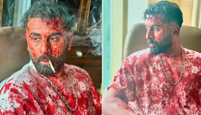 Ranbir Kapoor's Unseen Pictures As Aziz From Animal Goes Viral; Smokes Cigarette Covered In Blood