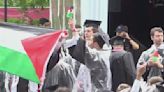 Students protest, walk out of University of Chicago commencement