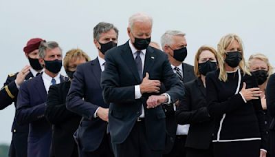 Jen Psaki’s new book falsely recounts Biden’s watch check in troop ceremony