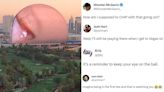 Social Media Goes Wild For Giant Eyeball Next To Prestigious Las Vegas Course