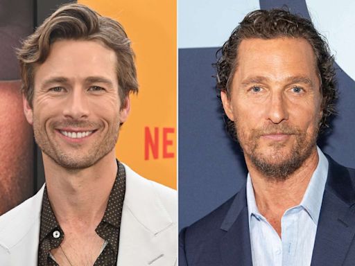 Glen Powell Calls Matthew McConaughey for Advice When He's 'Disoriented or Confused' About Fame (Exclusive)