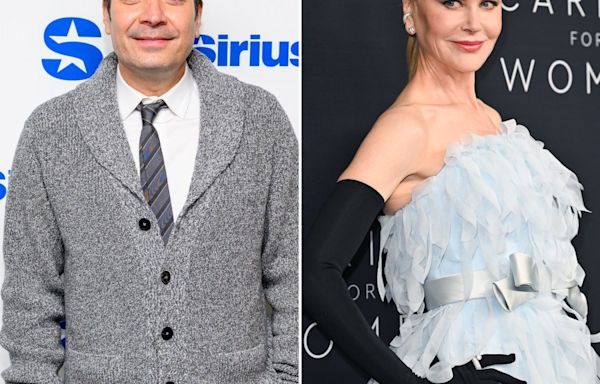 Jimmy Fallon Reveals How Nicole Kidman ‘Blindsided’ Him on His Show