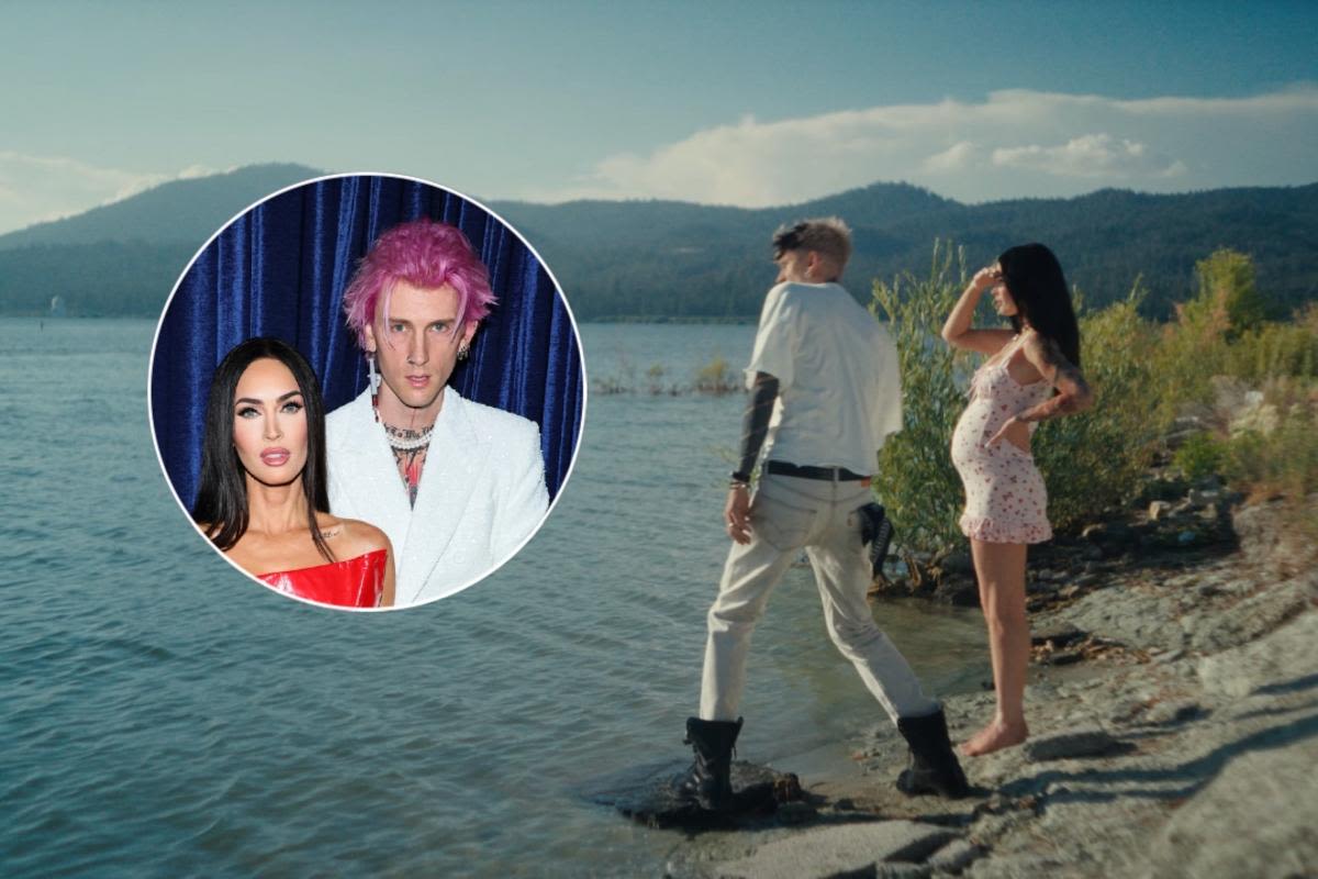 Machine Gun Kelly and Megan Fox Spark Pregnancy Rumors With Music Video