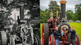 Angus brothers re-create steam engine picture 50 years on at Glamis Extravaganza