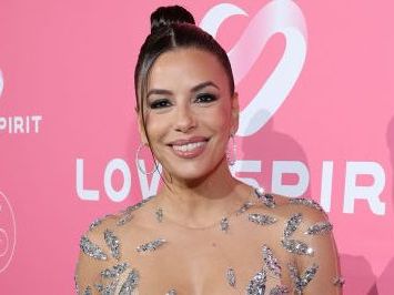 Eva Longoria Stepped Out Wearing a Daring Skin-Tight Naked Dress in Cannes