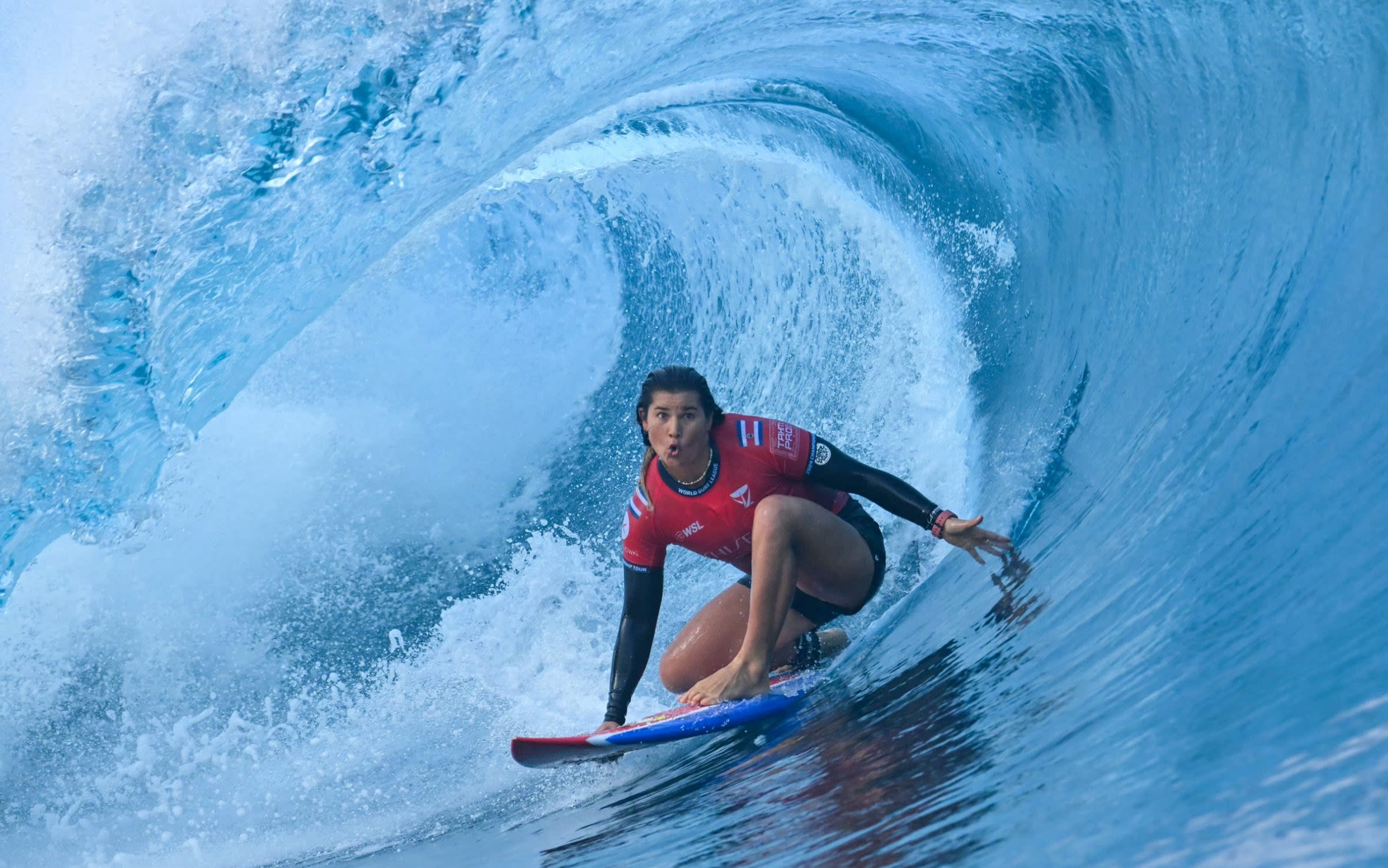 Brisa Hennessy: The surfer targeting Olympic gold after tackling brain tumour