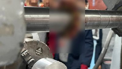 Alumno de preparatoria podría perder un brazo tras un accidente en el taller de mecánica industrial