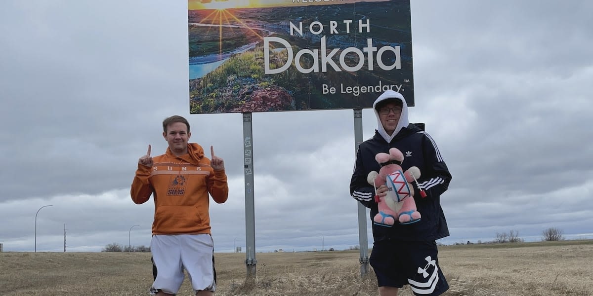 Man visiting all 355 incorporated towns in North Dakota