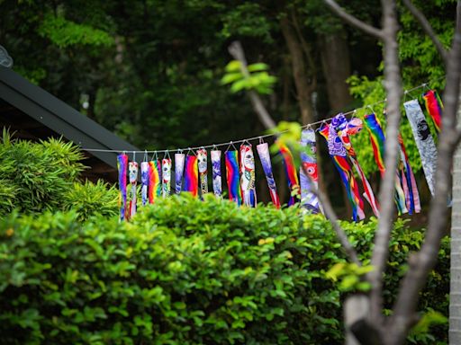 桃園神社鯉魚流光祭盛大回歸！3 米鯉魚旗飄揚空中 美拍日系打卡點 DIY 鯉魚和菓子 | 蕃新聞