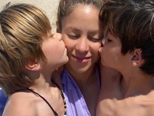 Shakira publicó la divertida celebración del Día de la Madre con Milan y Sasha