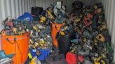 Power tool with tracking device leads Kent Police to £500,000 hoard of suspected stolen goods