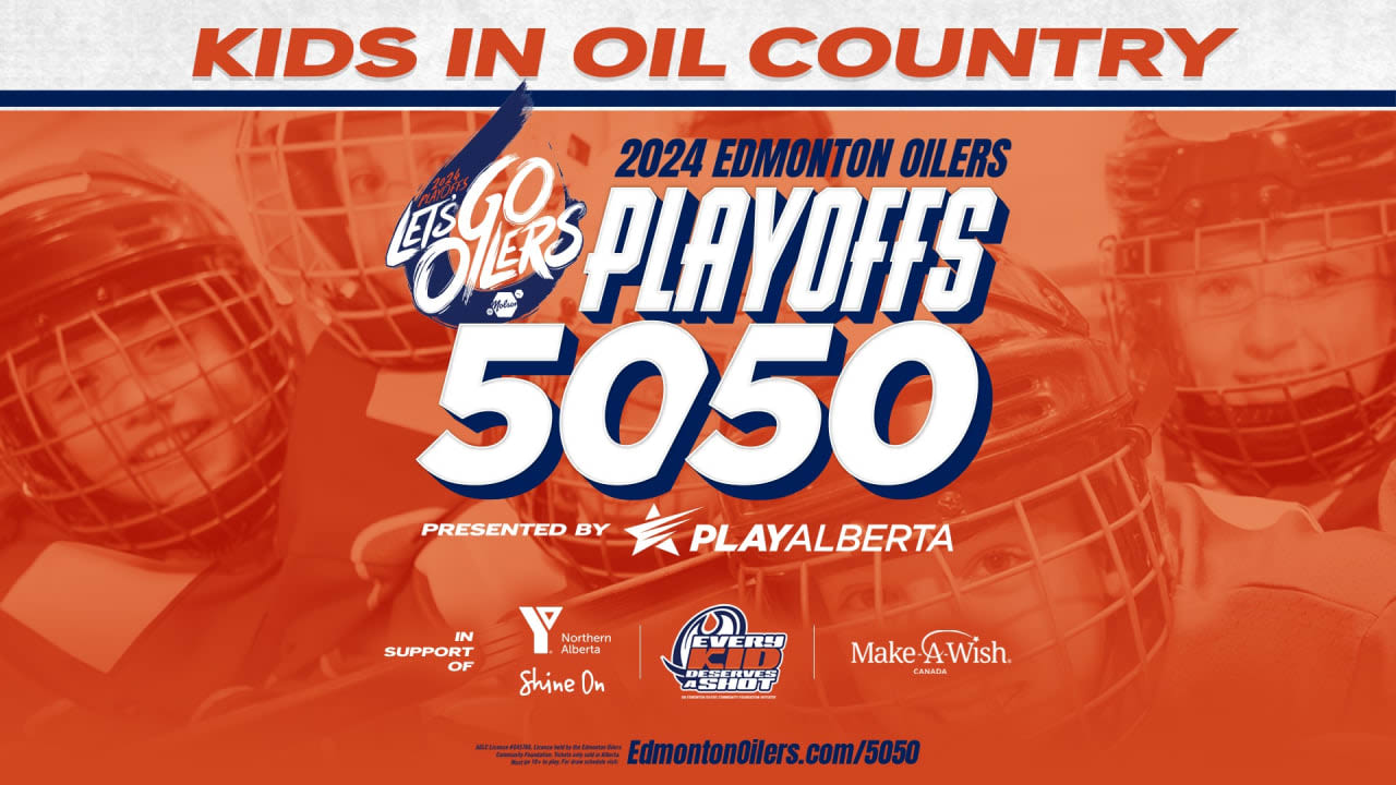 RELEASE: Conference Final 50/50 supports Kids in Oil Country | Edmonton Oilers