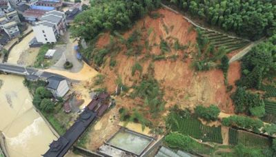 Tragedia por inundaciones y deslaves en el sur de China