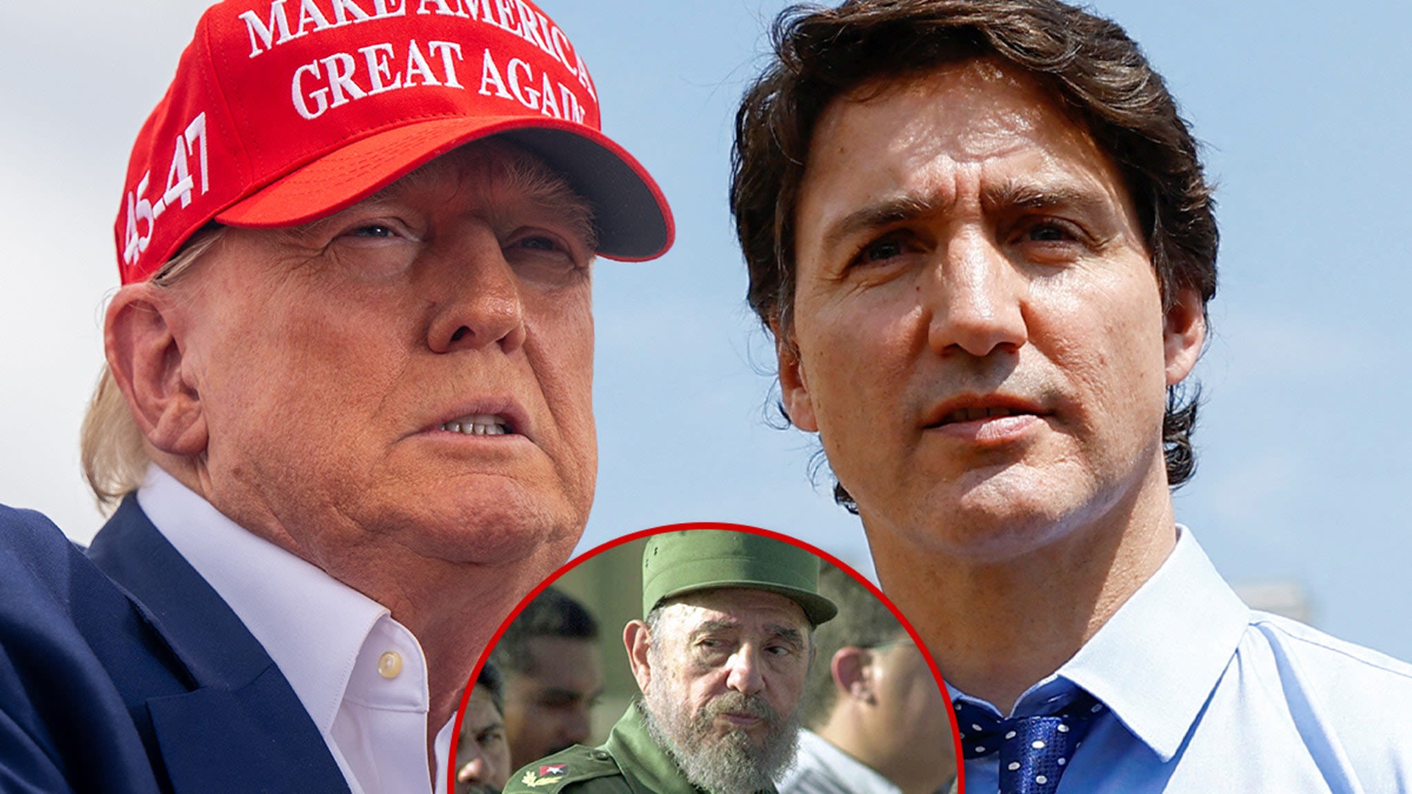 Donald Trump Repeats Conspiracy Theory That Justin Trudeau Is Fidel Castro's Son