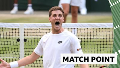 Wimbledon 2024 video: GB's Patten wins men's doubles title with Heliovaara