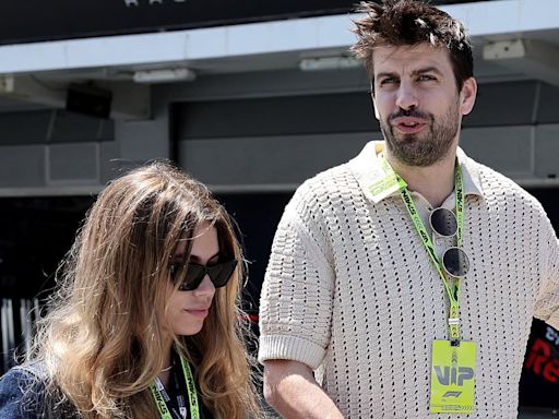 Gerard Pique packs on the PDA with girlfriend Clara Chia