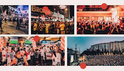 Watching England vs Spain in Benidorm: Boisterous fun or final days of Rome?