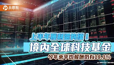 全球科技基金10強出列！今年報酬還有2成起跳 5年賺185%操盤手這樣說 | 蕃新聞