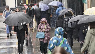Heavy rain and thunder to hit parts of UK in ominous St Swithin’s Day forecast
