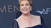 Julie Andrews, 86, epitome of style in rare red carpet appearance as career honoured