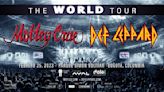 Mötley Crüe y Def Leppard anuncian ‘The World Tour’ en Colombia