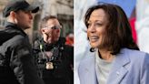 Kamala Harris’ secret service officer came to blows with other agents