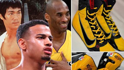 Boxing Star Rolly Romero Cops Custom Bruce Lee, Kobe Bryant Gear For Fight