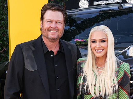 Gwen Stefani Stuns Beside Husband Blake Shelton on Red Carpet During Date Night at 'The Fall Guy' Premiere: Photos