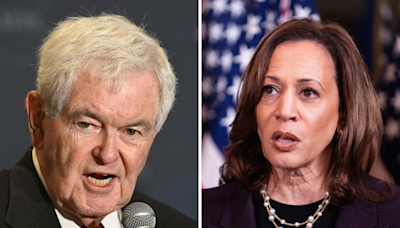 Kamala Harris may be "shockingly better" than expected, Newt Gingrich says