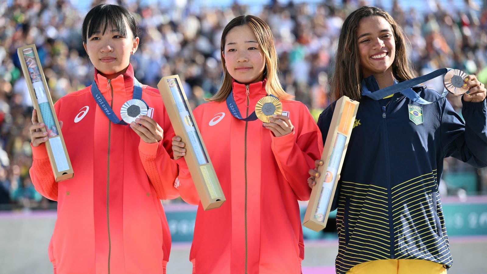 Japan Dominates, Rayssa Leal Wins Second Olympic Medal In Women’s Skateboard Street
