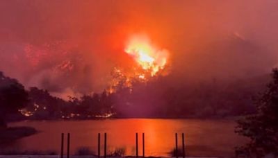 Canadian Rockies town Jasper badly damaged by fast-moving wildfire