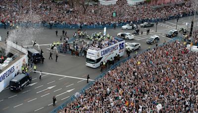 Celebración del Real Madrid por el título de Liga: Horario, recorrido y llegada a Cibeles